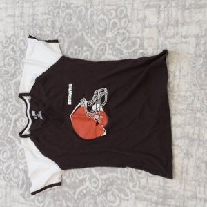 Cleveland browns women's tee shirt size m